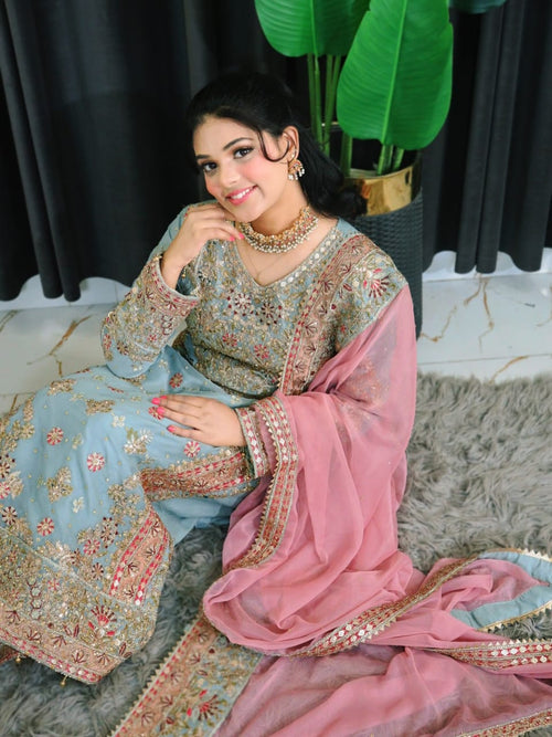 Premium Organza Suit