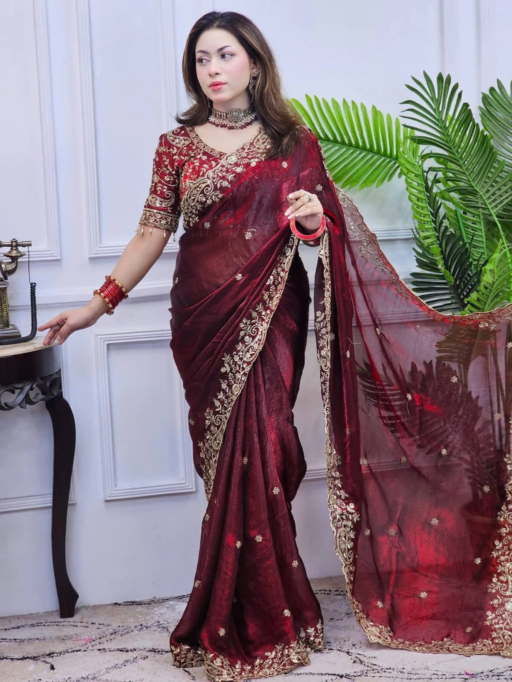 Premium Jimmy Choo Saree
