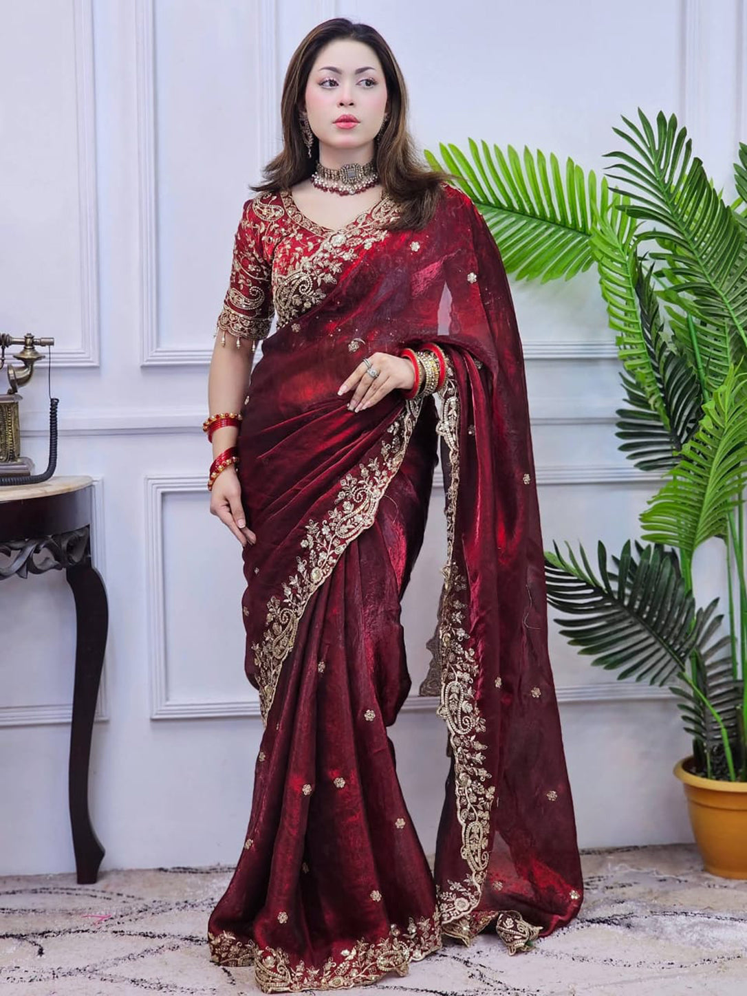 Premium Jimmy Choo Saree