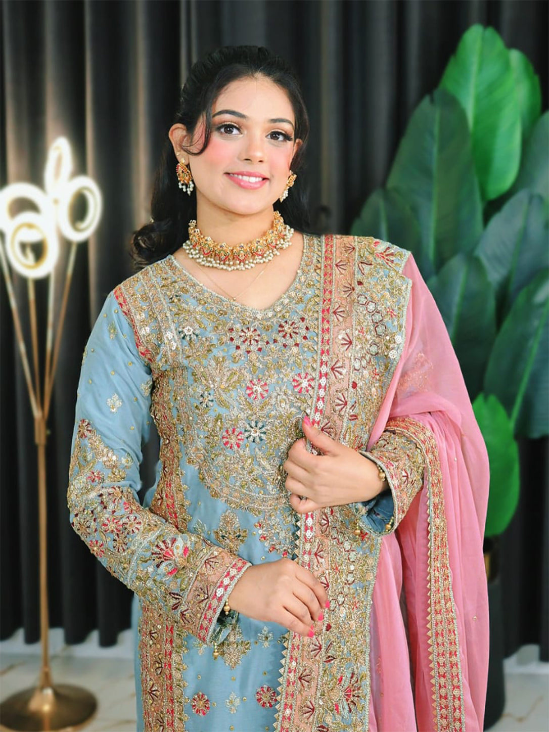 Premium Organza Suit